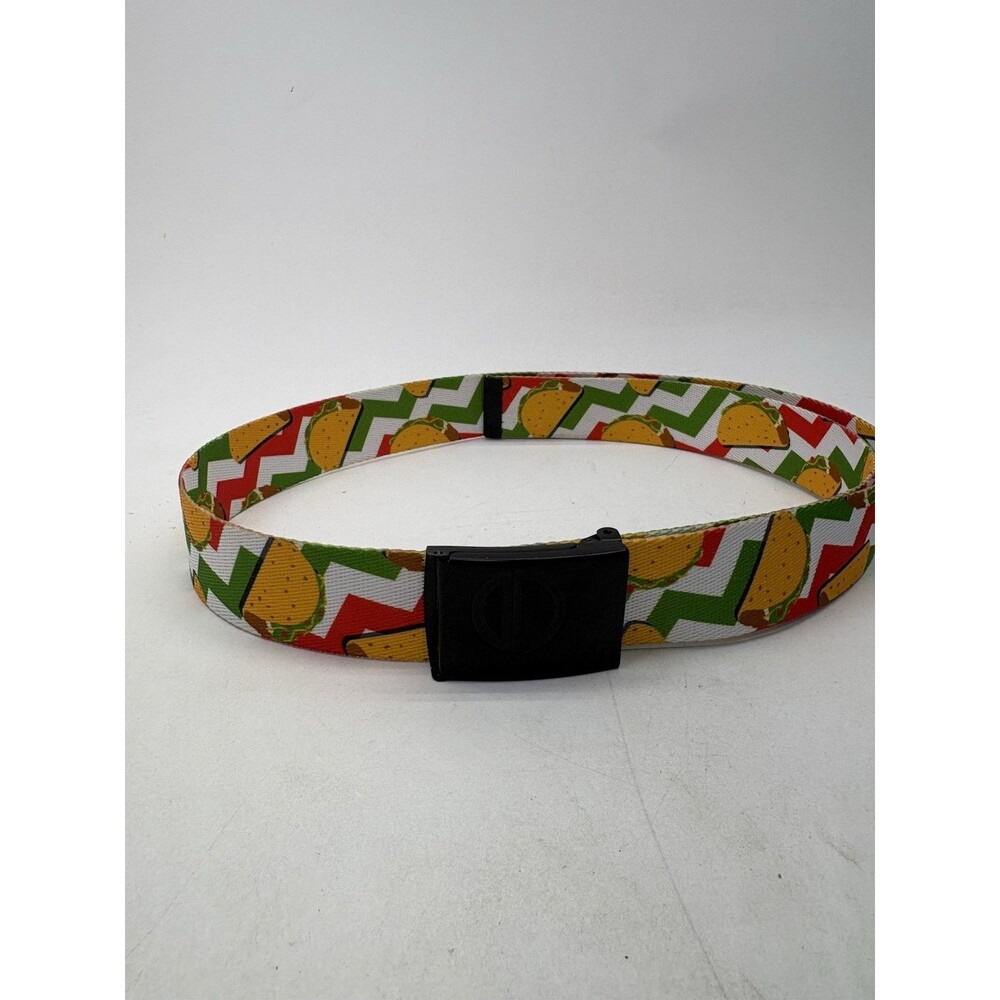 Odd Sox Taco Belt Nerdy Quirky Scene Adjustable Web Belt